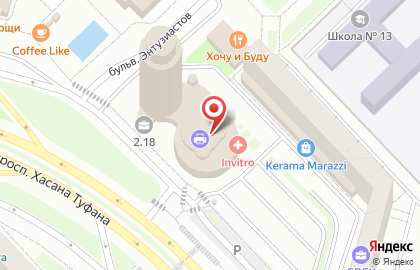 Студия Smile ROOM в Набережных Челнах на карте