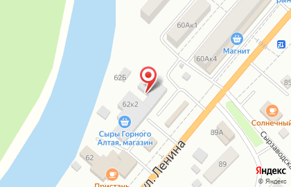 Атон на улице Ленина на карте