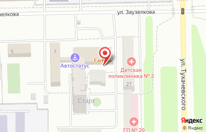 Агентство недвижимости Единая Служба Недвижимости на улице Тухачевского на карте