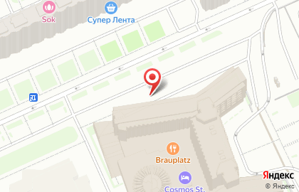 Автостоянка в Санкт-Петербурге на карте