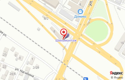 Магазин автотоваров в Астрахани на карте