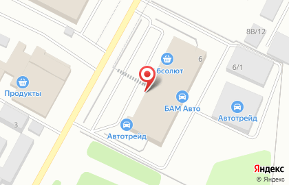 Автомобильный торговый центр Панорама на карте