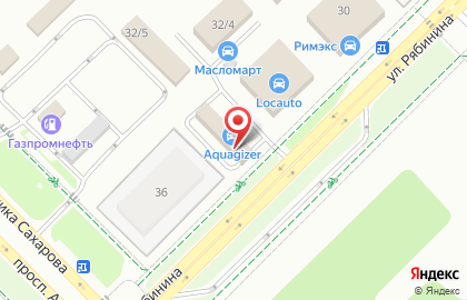 Автомойка Aquagizer в Верх-Исетском районе на карте