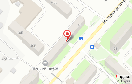 Магазин Миллион алых роз на Интернациональной улице на карте