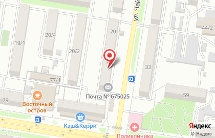 Аптека Айболит на улице Чайковского на карте