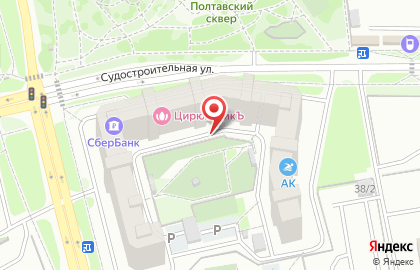Департамент Содействия и Развития, некоммерческое партнерство строителей, проектировщиков, изыскателей на карте