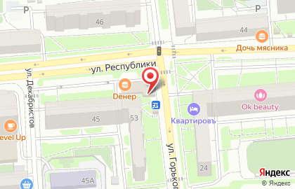 ЧО поесть? ЧО попить? в Железнодорожном районе на карте