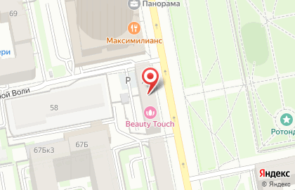 Верх-Исетское лесничество, ГКУ на карте