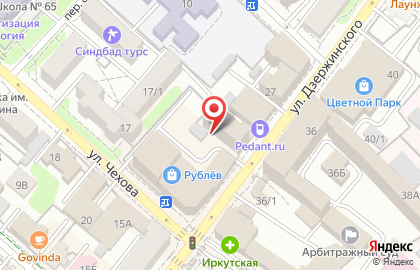Anex Tour на улице Дзержинского на карте
