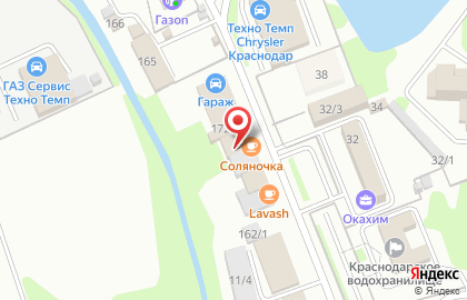 Кафе-столовая Соляночка на карте