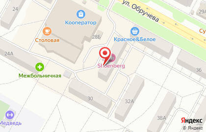 Магазин медицинской одежды и расходных материалов Люди в белом на карте