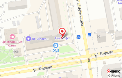 Салон сотовой связи Связной на улице Щетинкина на карте