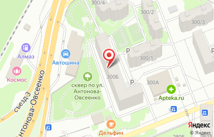 Центр развития Детство в Коминтерновском районе на карте