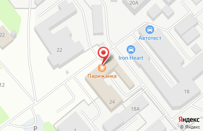 Кафе-столовая Парижанка на карте