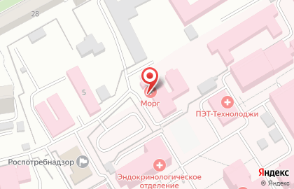 Патолого-анатомическое бюро на карте