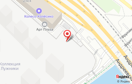 Студия дизайна интерьера Mossebo на Лужнецкой набережной на карте