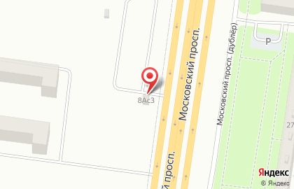 Автостоянка в Тольятти на карте