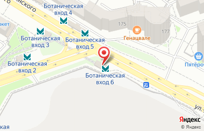 Киоск по продаже фастфудной продукции на улице Белинского на карте