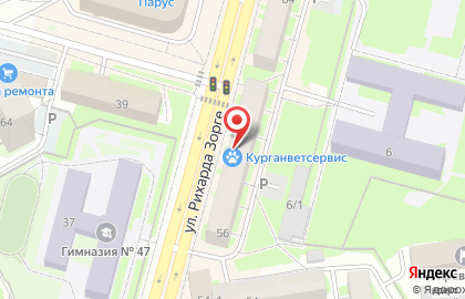 Аптека Твоя экономия на улице Рихарда Зорге на карте