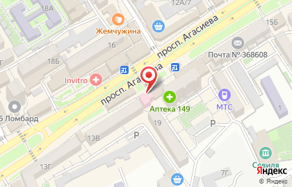 Аптека Целитель в Махачкале на карте