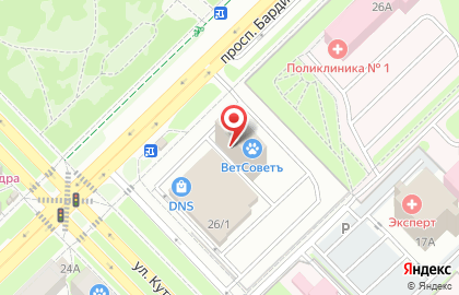 Прокопьевский горно-проектный институт в Центральном районе на карте