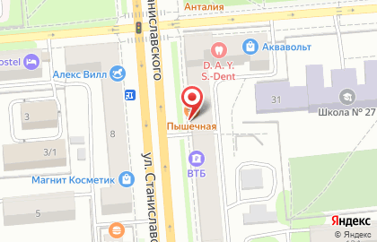 Банкомат Банк Союз на улице Станиславского на карте