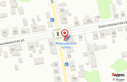 Магазин разливных напитков Моршанский купец на Базарной улице, 77 на карте