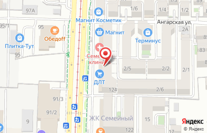 Новостройки на Московской улице на карте