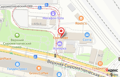 Магазин Простоцветы на метро Курская на карте