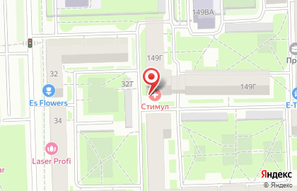 Медицинский центр Стимул на Московском проспекте на карте