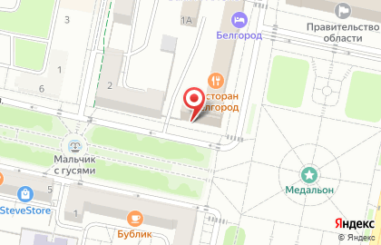 Банкомат Россельхозбанк в Белгороде на карте