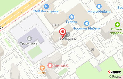 Столовая Зайди в Мотовилихинском районе на карте