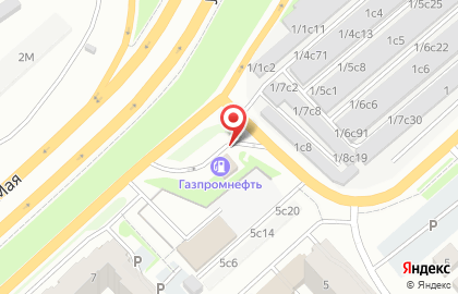 АЗС в Красноярске на карте