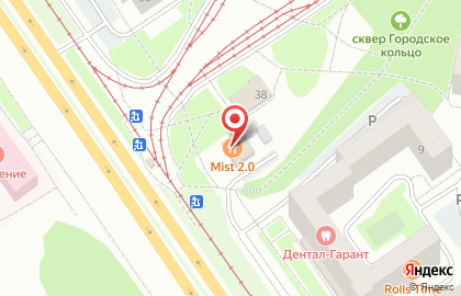 Автомойка Автодуш в Северном микрорайоне на карте