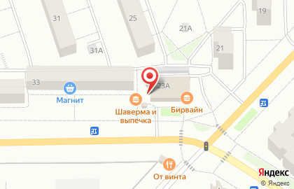Киоск по продаже фруктов и овощей на Красносельском шоссе на карте