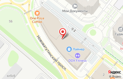 Фитнес-клуб DDX Fitness Новые Ватутинки в поселении Десёновское на карте