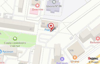 Торговая компания TianDe в Автозаводском районе на карте