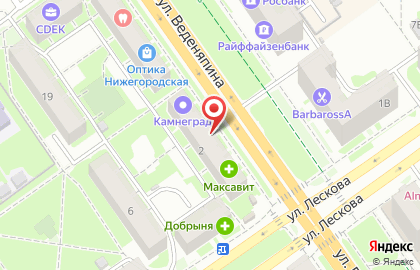 Своя Пекарня в Автозаводском районе на карте