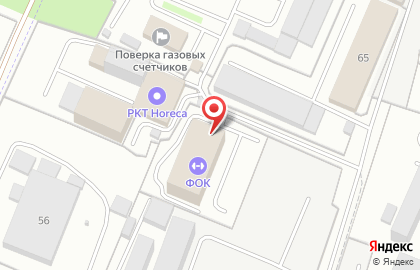 Физкультурно-оздоровительный комплекс Газпром Газораспределение Брянск на карте
