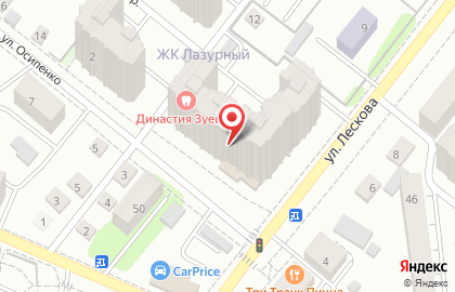 Union на улице Лескова на карте