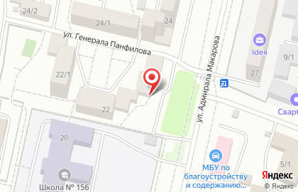 Торгово-производственная компания BashTex на улице Адмирала Макарова на карте
