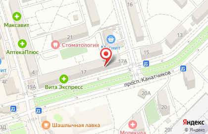 Торговая компания Натяжные потолки №1 в Красноармейском районе на карте
