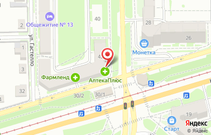 Аптека Исток-Фарма в Челябинске на карте