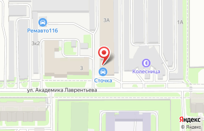 Производственная компания СтройМир на улице Академика Лаврентьева на карте