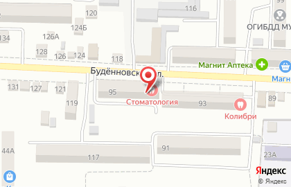 Стоматологический центр в Ростове-на-Дону на карте