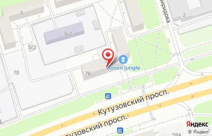 Сервисный центр Toshiba на Кутузовском проспекте, 76 на карте