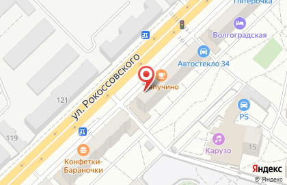 Оконная компания "Окошкино" в Центральном районе на карте