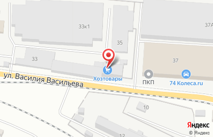 Оптовая фирма на улице Василия Васильева на карте