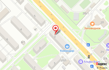 Гостиница квартирного типа Апартаменты Байкал в Октябрьском районе на карте