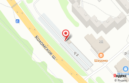 Автостоянка в Иваново на карте